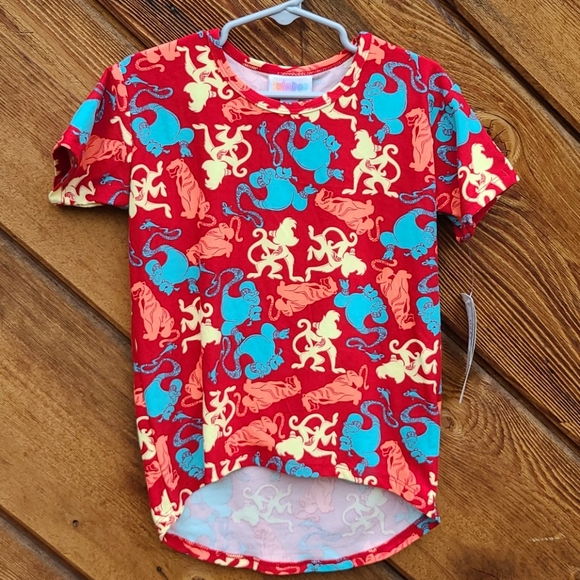 LuLaRoe Other - LULAROE 2 GRACIE DISNEY RED ALADDIN